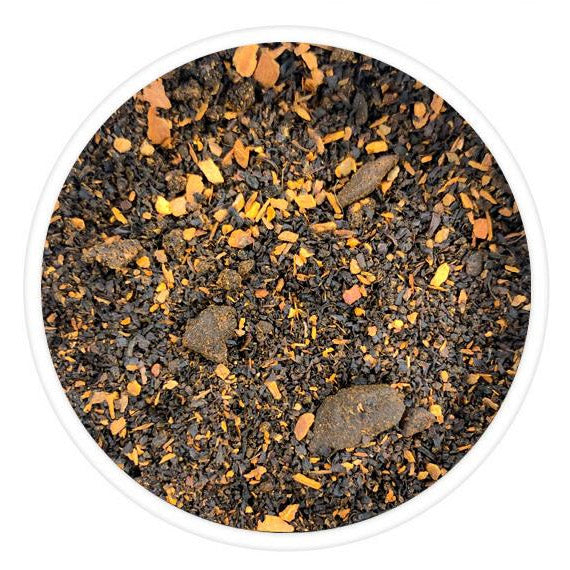 Chocolate Ice Tea - Tea Leaves